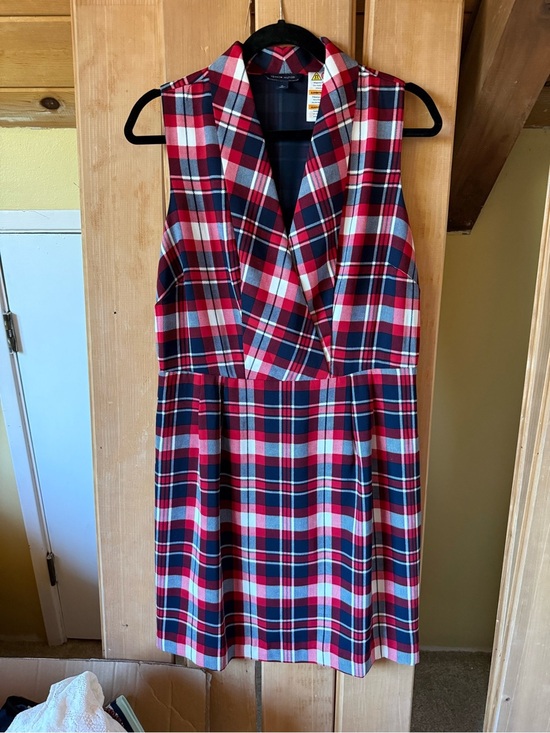 Tommy Hilfiger Dresses & Skirts - Vintage 90s Tommy Hilfiger Plaid Blazer Dress Preppy Tartan Mini Dress Size 12